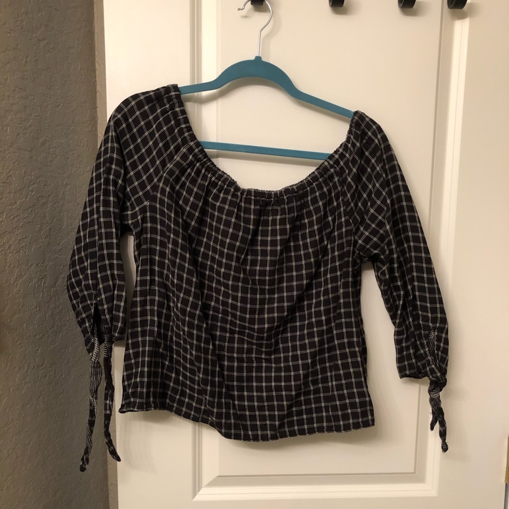 Madewell plaid shirt